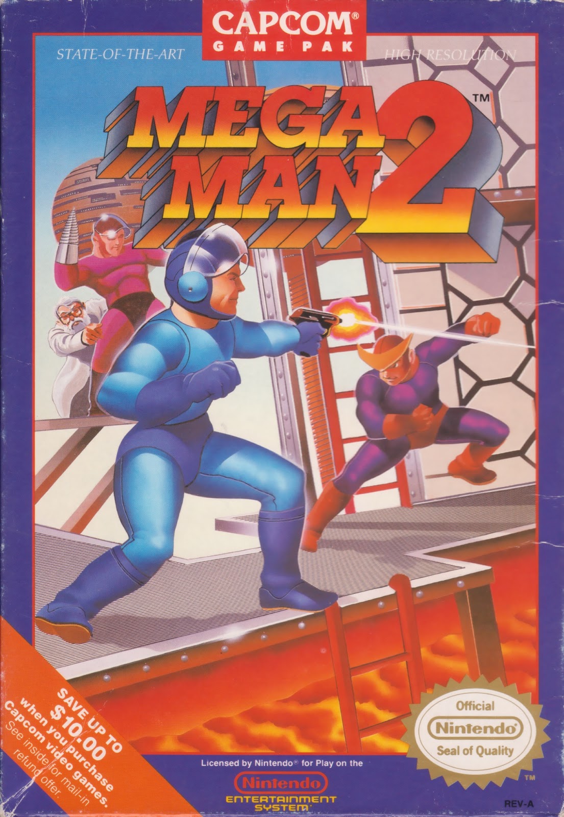 Rockman Corner Meet The Man Who Drew Mega Man 2 s Box Art