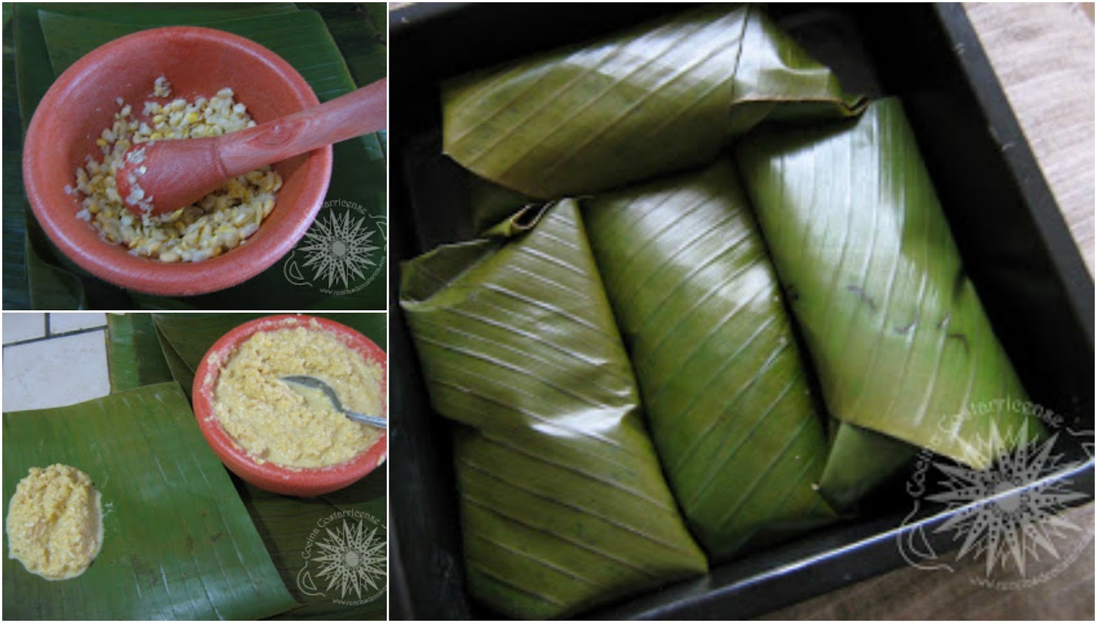 Cocina Costarricense tamal de elote al horno
