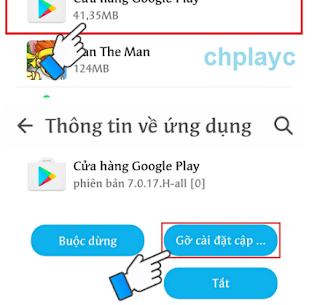 Sửa lỗi "Không vào được Ch Play - Google Play" trên điện thoại Android đơn giản nhất c