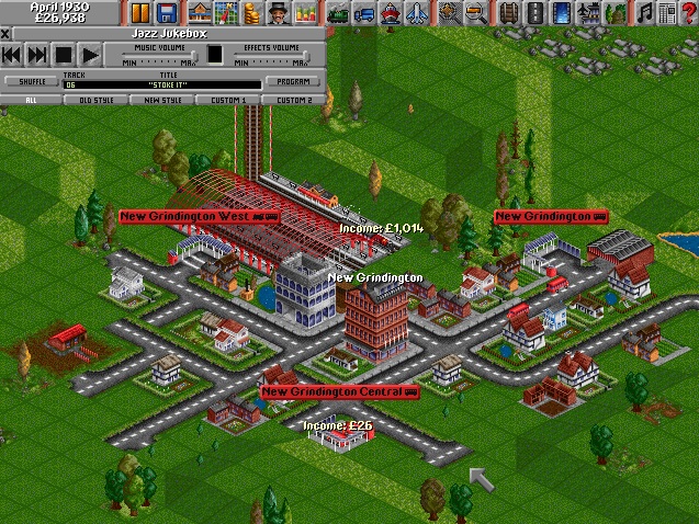 Screenshot of Transport Tycoon