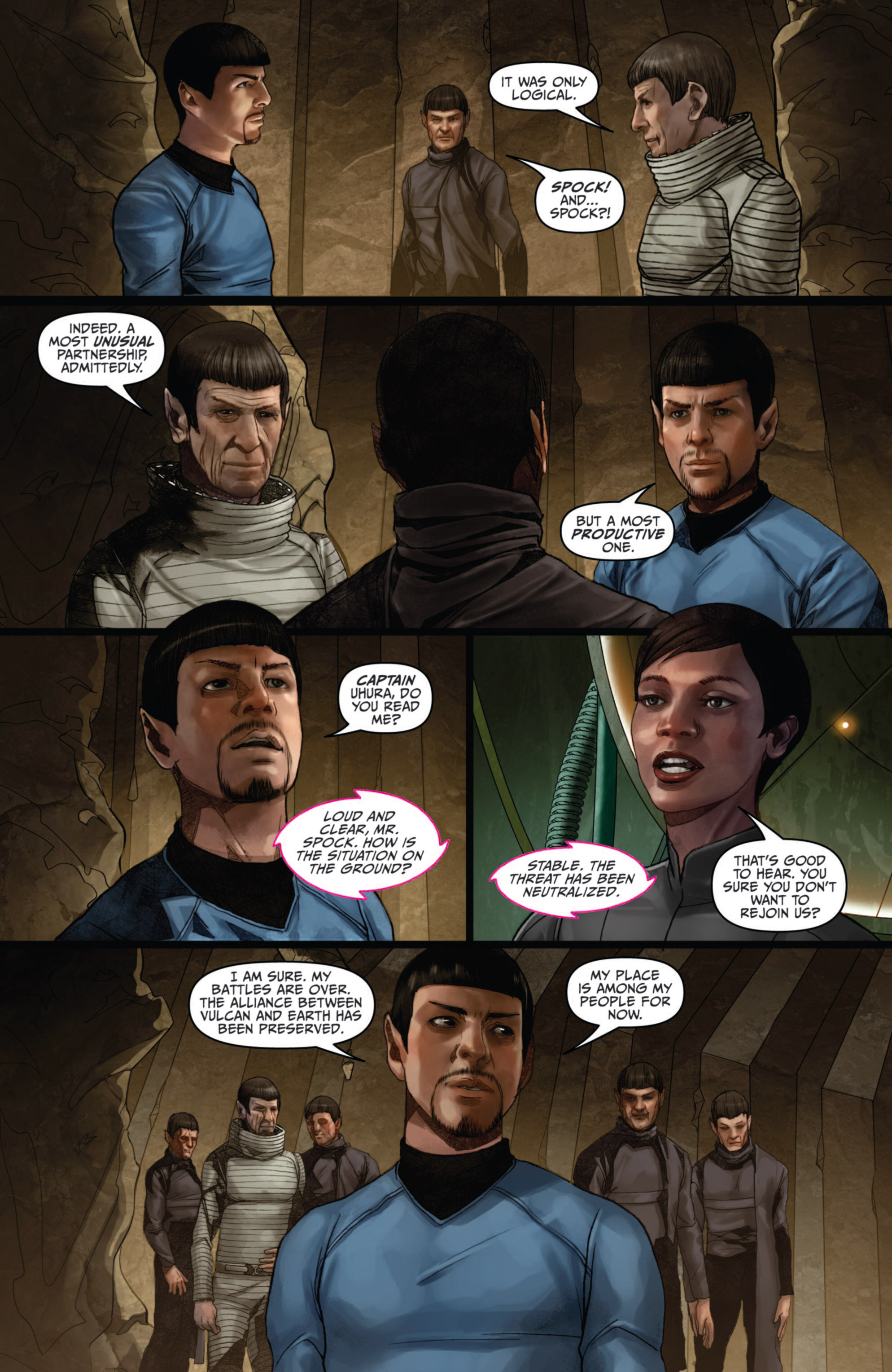 Read online Star Trek (2011) comic -  Issue #16 - 21