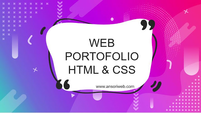 Cara Membuat Web Portofolio dengan HTML dan CSS