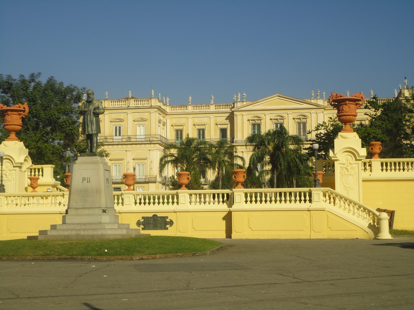 Reinventandose Quinta da Boa Vista (antiga residência Imperial, hoje, Museu Nacional) Rio de