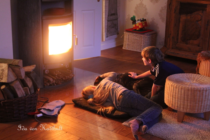 Idas Bloghaus: Vorm Kamin