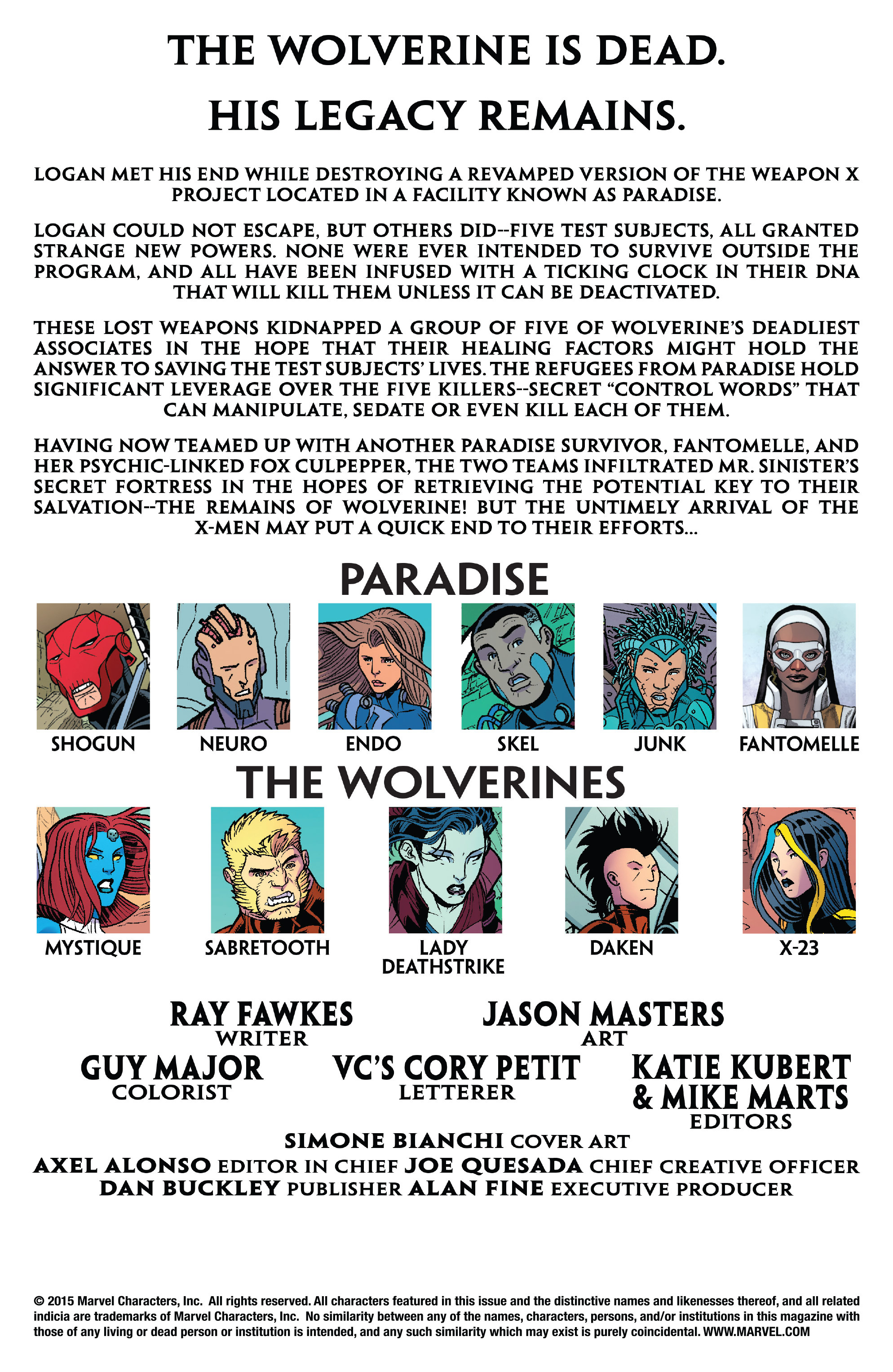 Read online Wolverines comic -  Issue #6 - 2