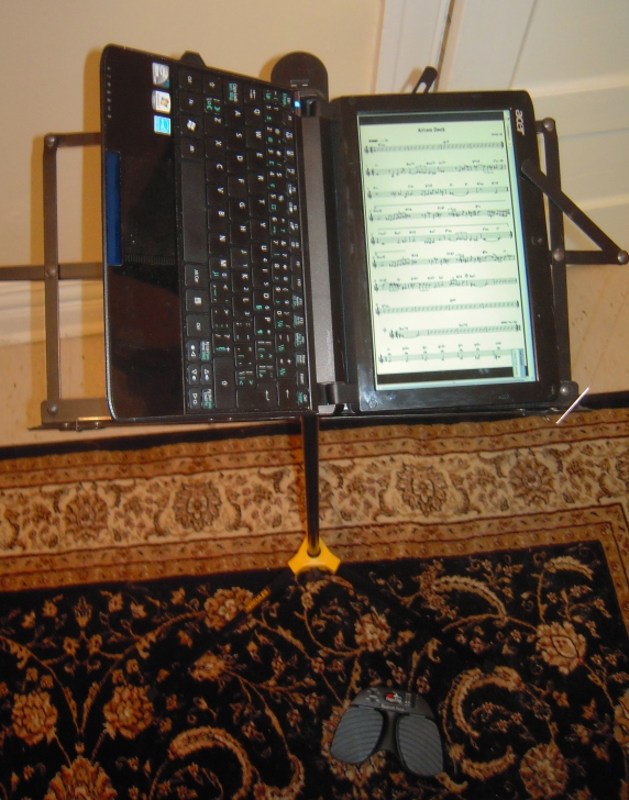 Matt's Music Blog Going Paperless Reading Music Off A Computer