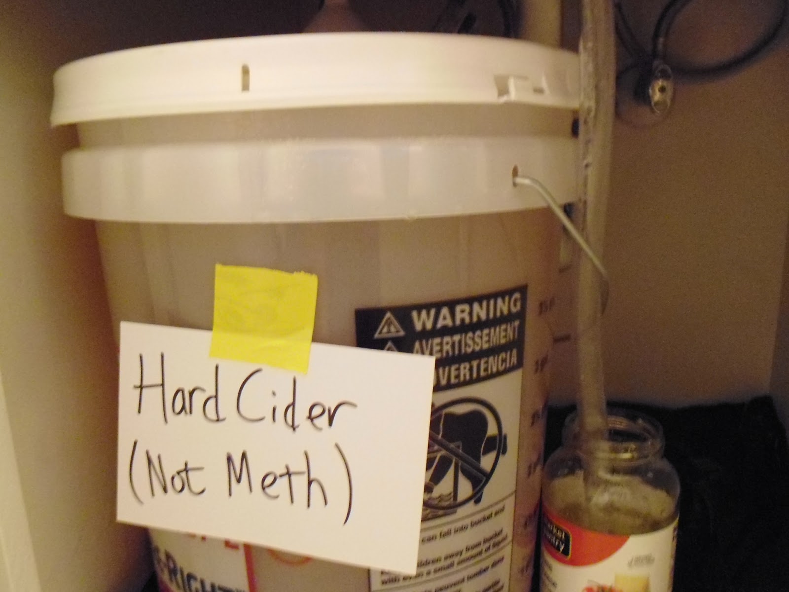 Hard Cider Not Meth