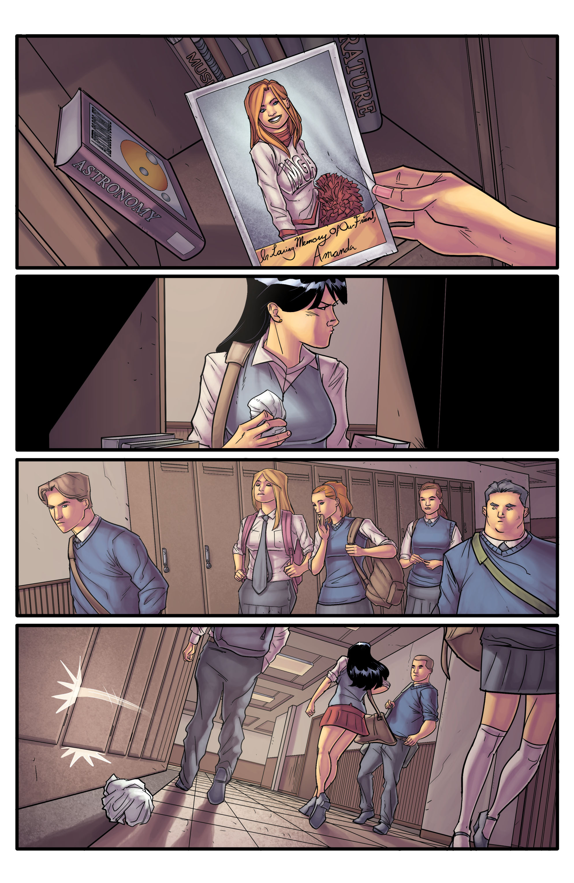 Read online Morning Glories comic -  Issue #14 - 11