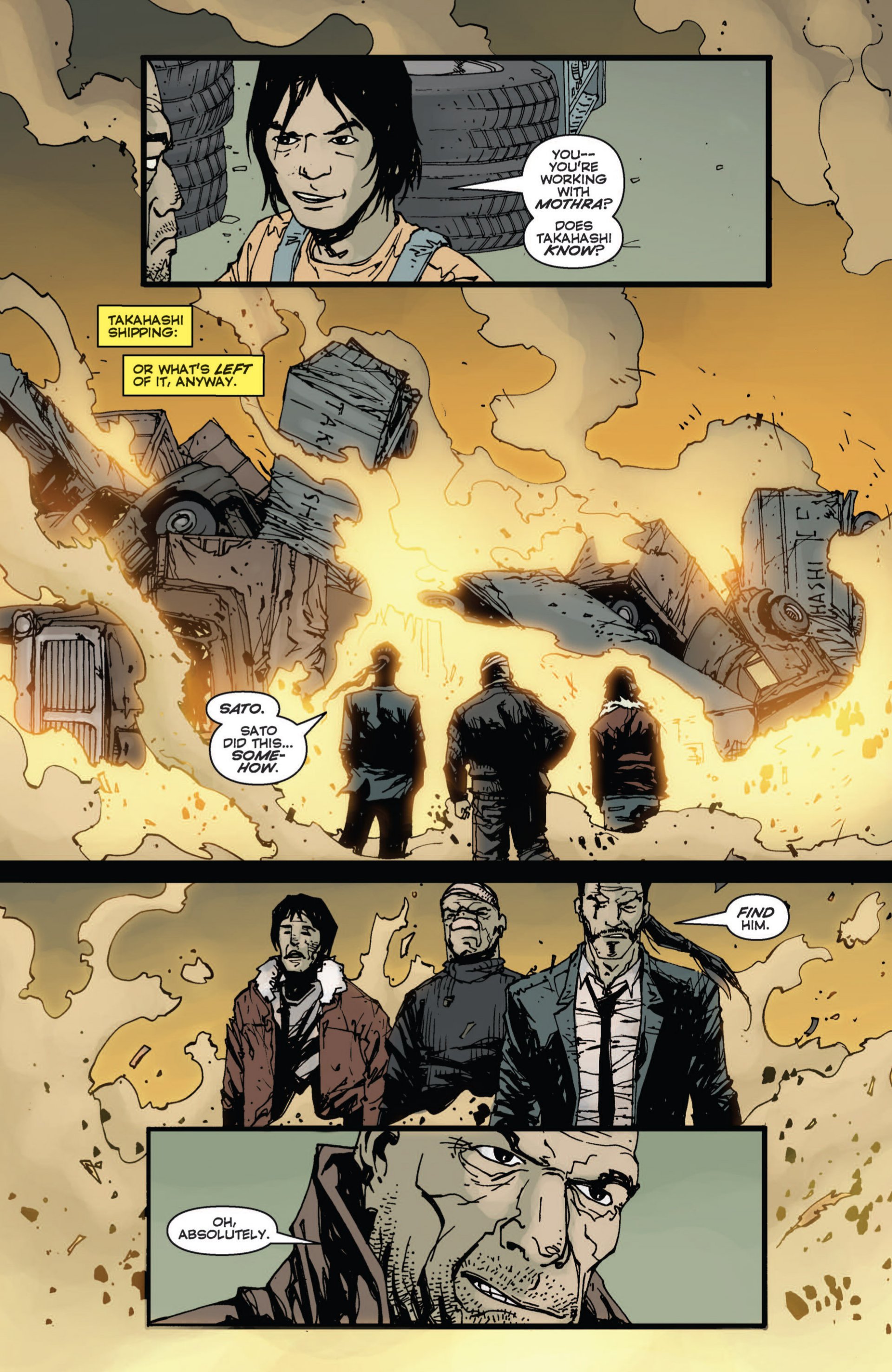 Read online Godzilla: Gangsters and Goliaths comic -  Issue # Full - 64