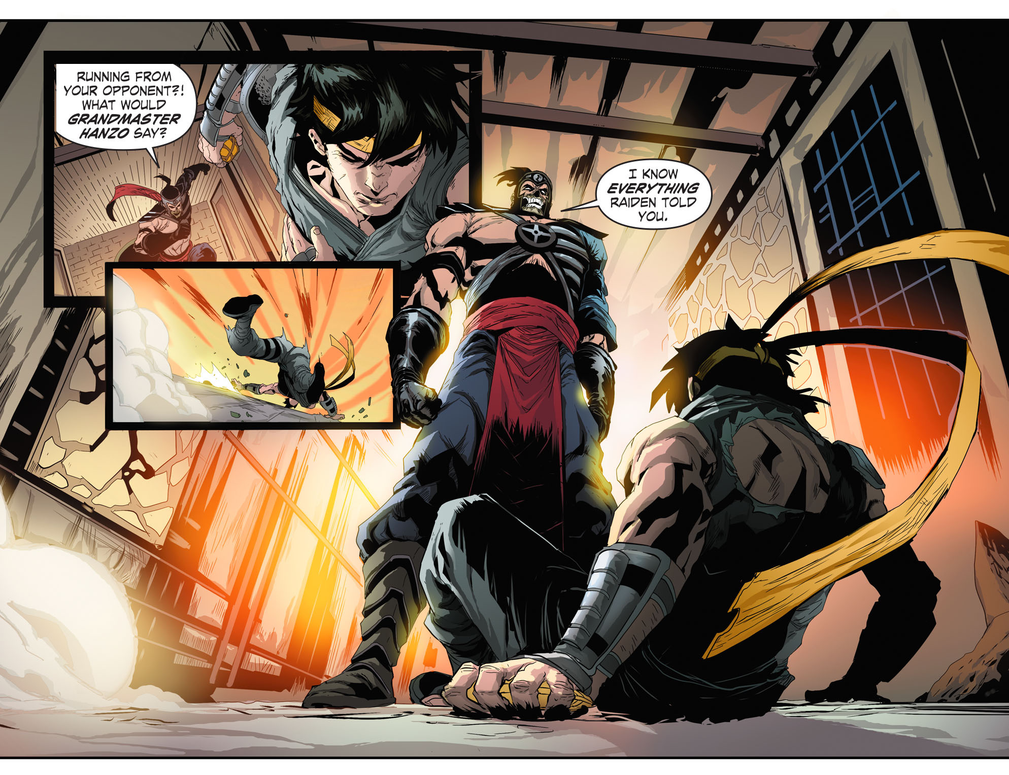 Read online Mortal Kombat X [I] comic -  Issue #32 - 14