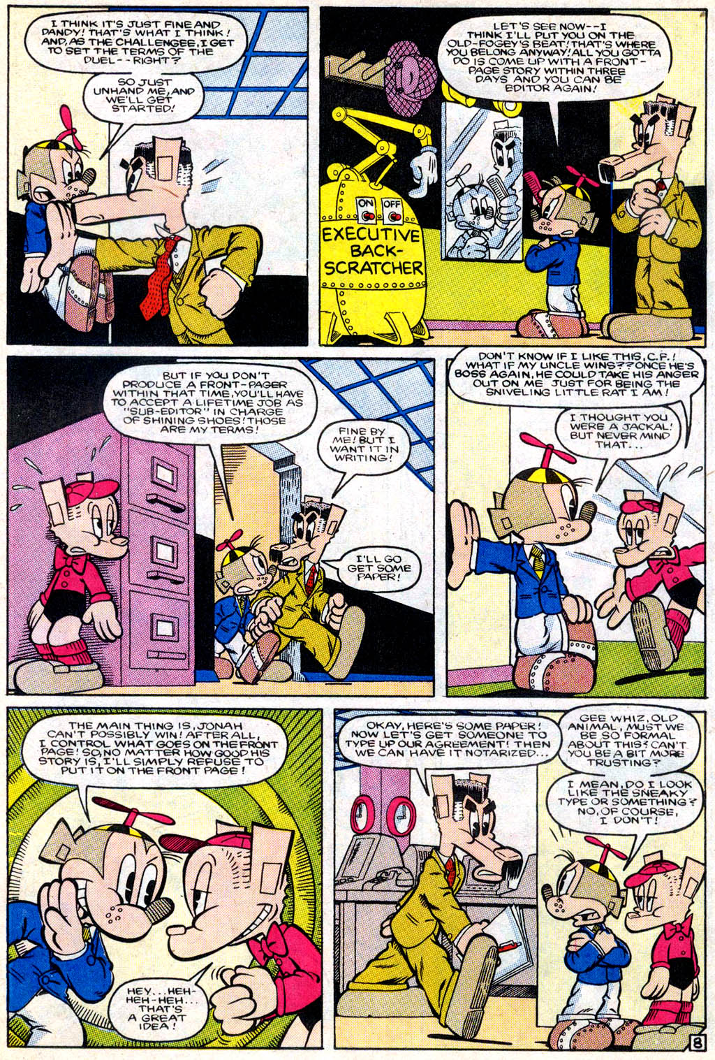 Read online Peter Porker, The Spectacular Spider-Ham comic -  Issue #5 - 9