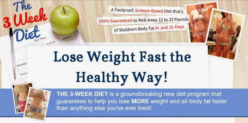 Reviews 3 Week Diet By Brian Flatt: How to Lose Weight Quickly With ...