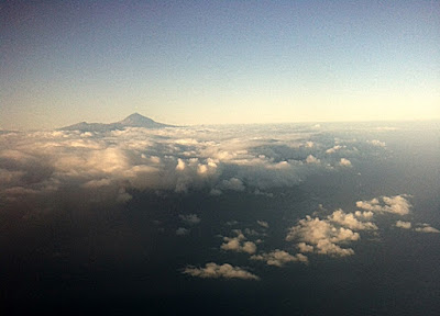 Teide desde el avion Teide desde el avion