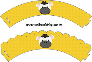 Funny Cow Free Printable Wrappers Cupcake.