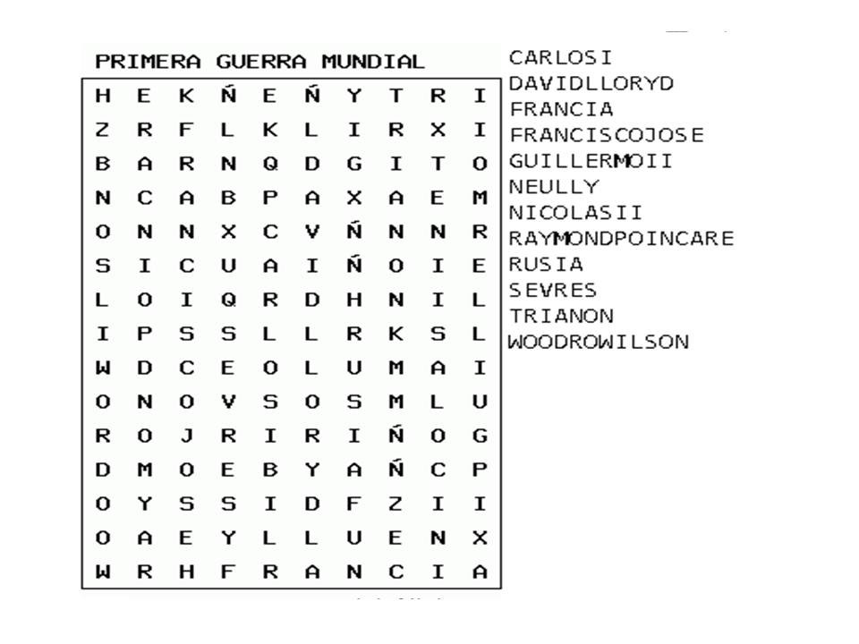 Entorno Social Primera Guerra Mundial