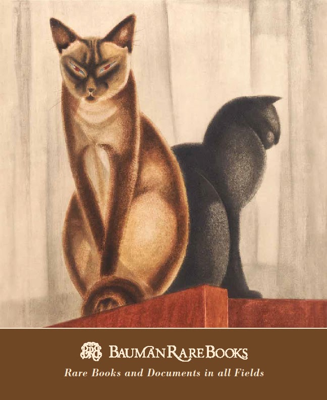 Tertúlia Bibliófila Bauman Rare Books Cats June Catalogue
