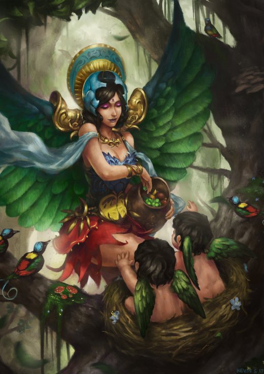 As incríveis ilustrações de fantasia e mitologia de Kevin Sidharta Kevin Sidharta artstation arte ilustrações fantasia games mitologia