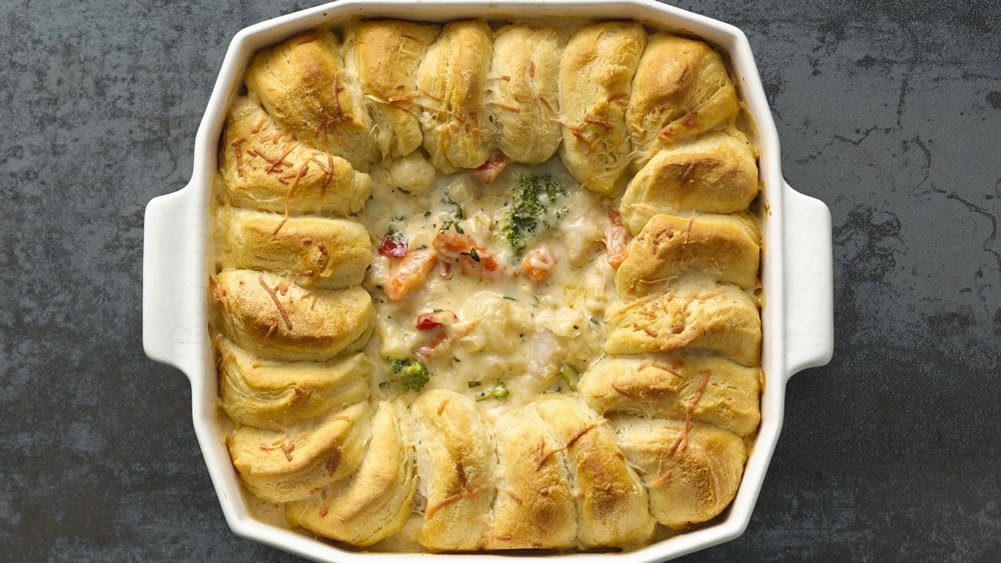 Gina's Italian Kitchen Alfredo Pot Pie Chicken or Turkey