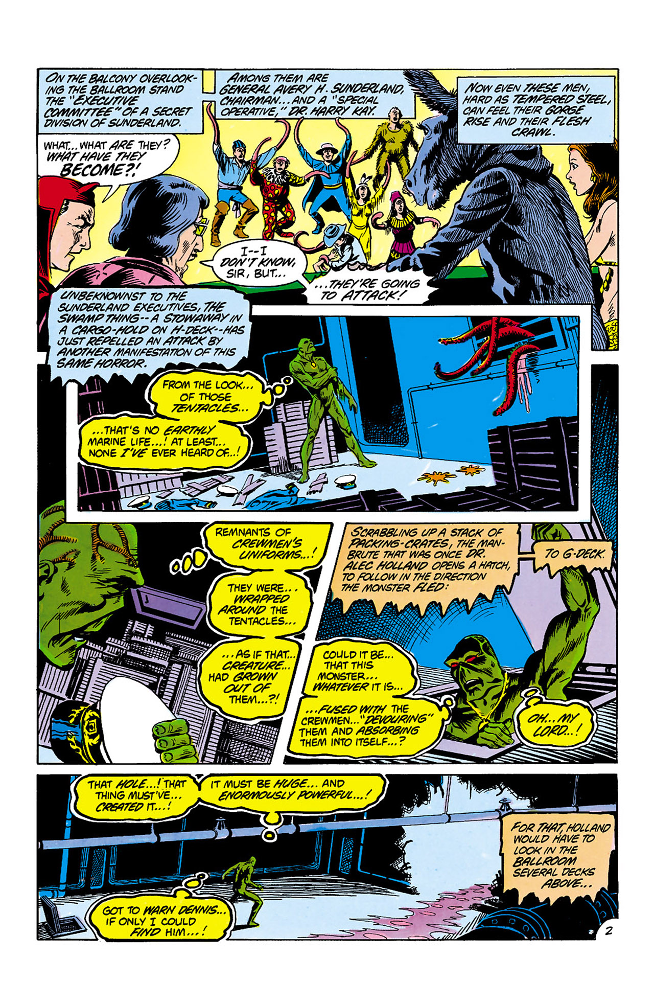 Read online Swamp Thing (1982) comic -  Issue #7 - 3