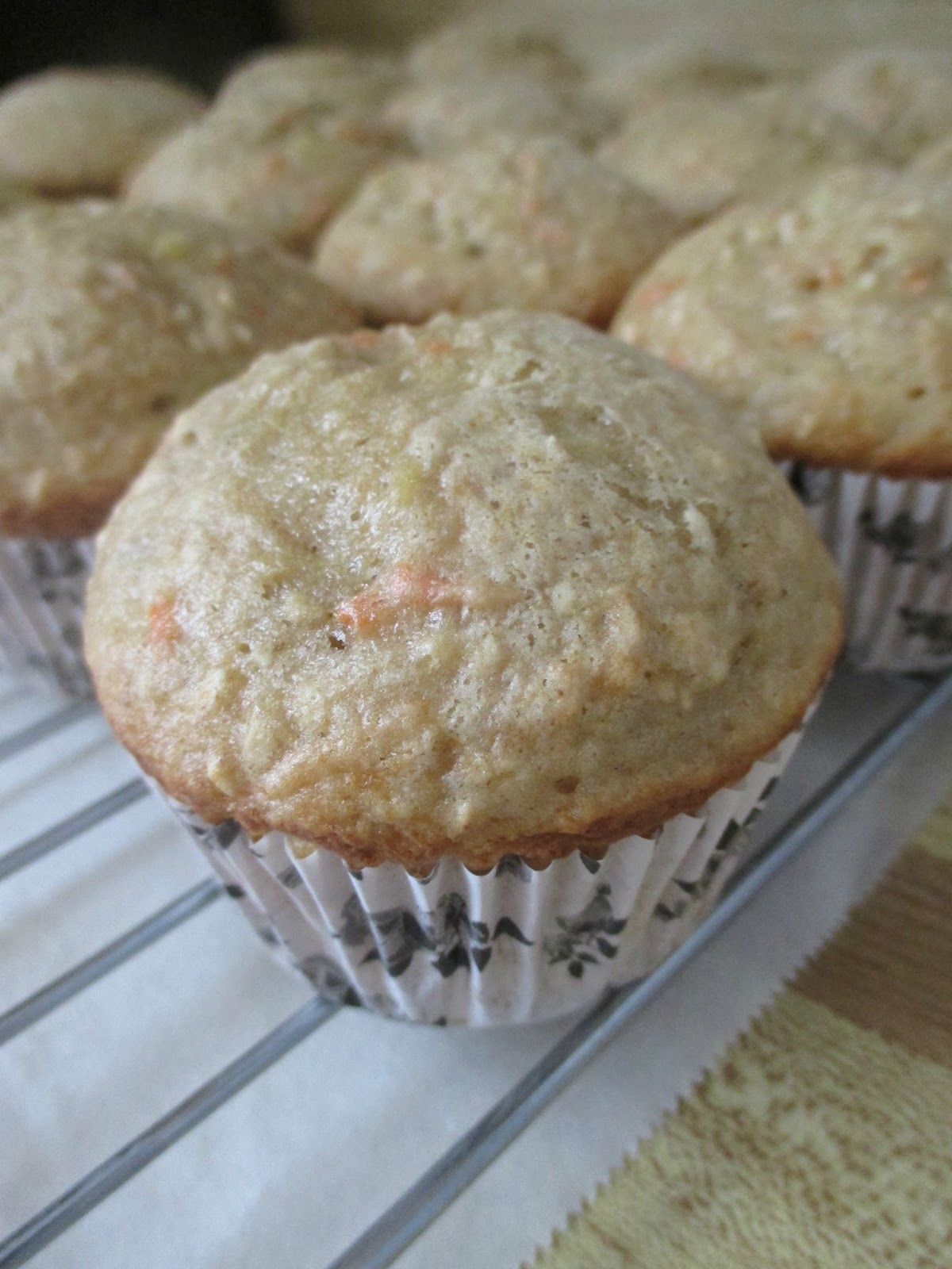 Just my Stuff Easy Butter Pecan Banana Carrot Muffins