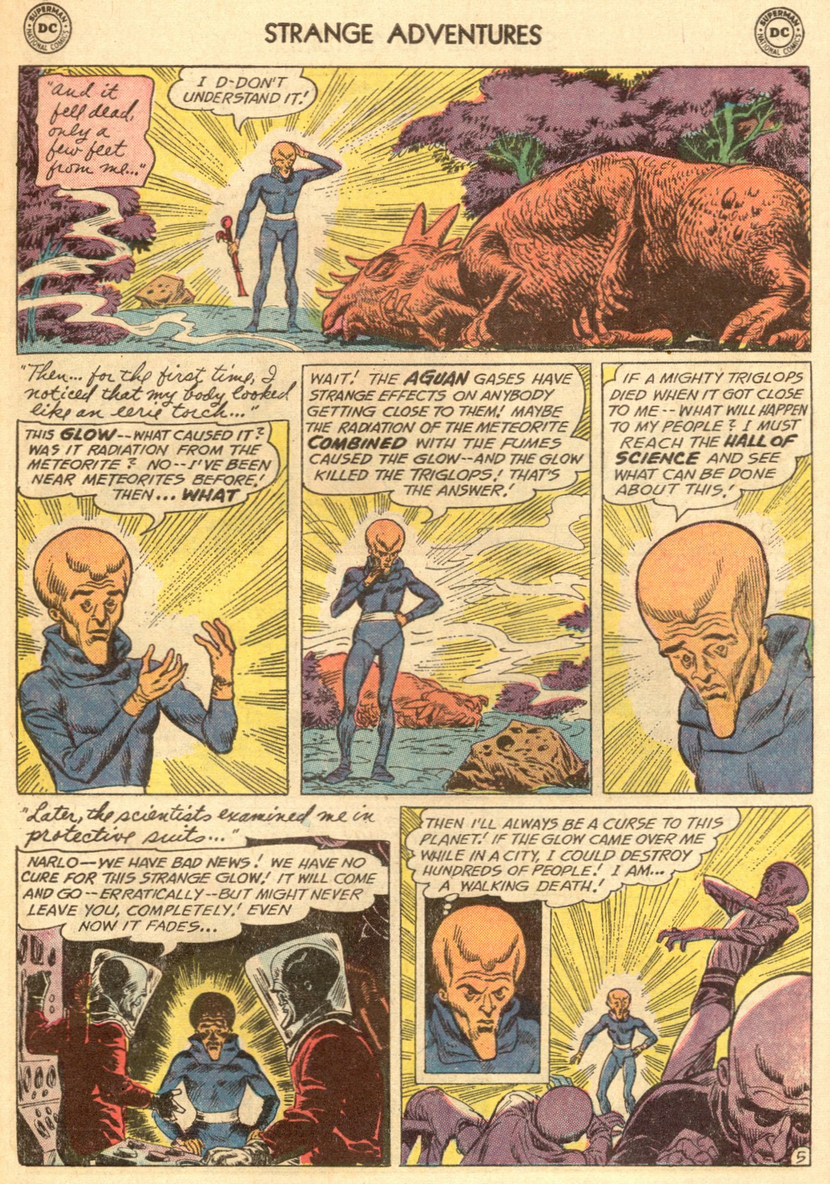 Read online Strange Adventures (1950) comic -  Issue #171 - 7