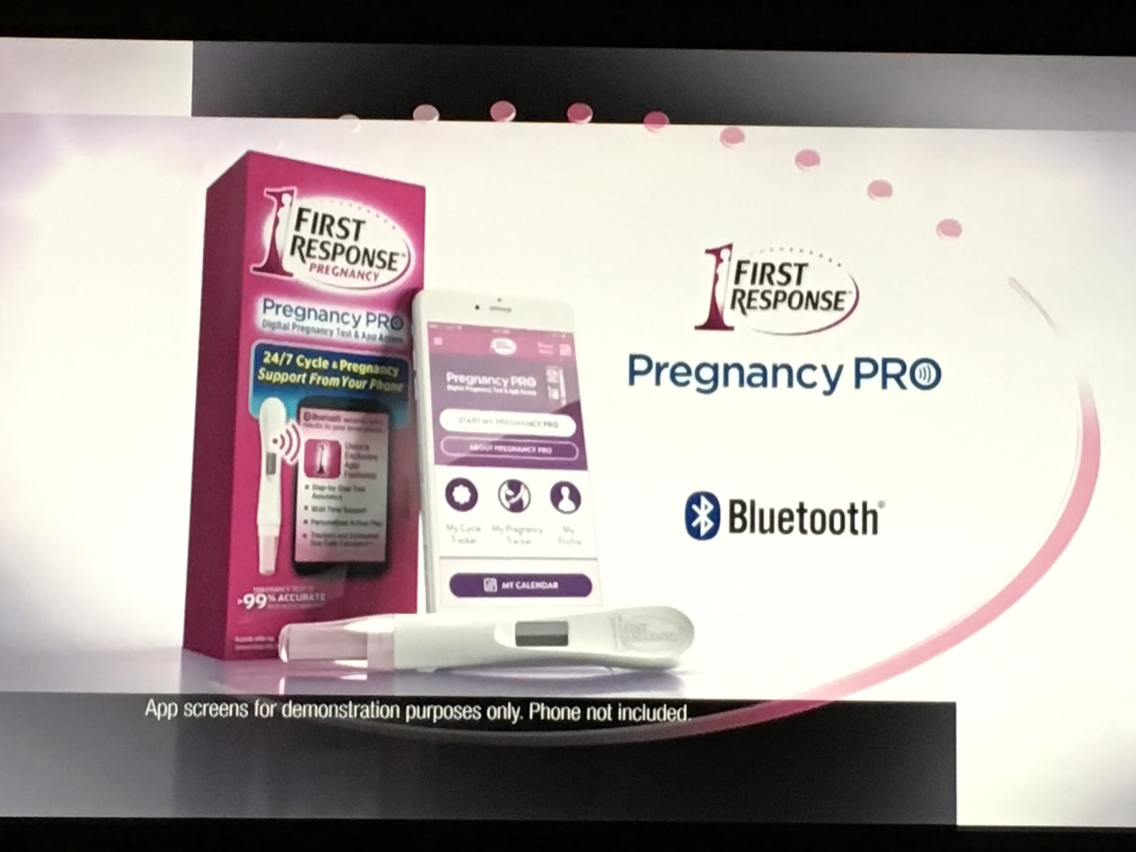 BlueDayLabs First Response Bluetooth enabled pregnancy test