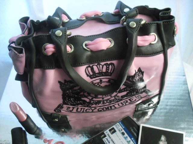 made FRESH daily: Juicy Couture Handbag Cake!