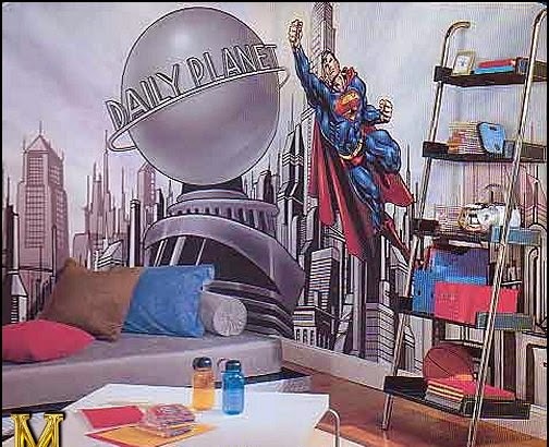 Dormitorios tema Superman - Ideas para decorar dormitorios