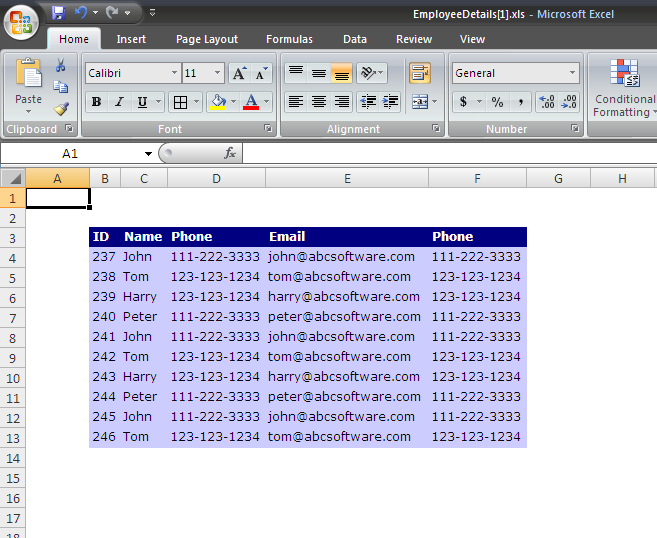 Asp Export GridView To Excel Spreadsheet C Guide C Asp Net 