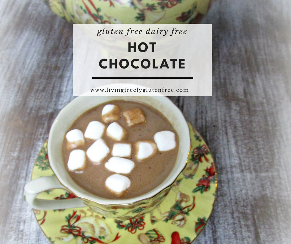 Hot Chocolate (Dairy Free, Gluten Free) Living Freely Gluten Free