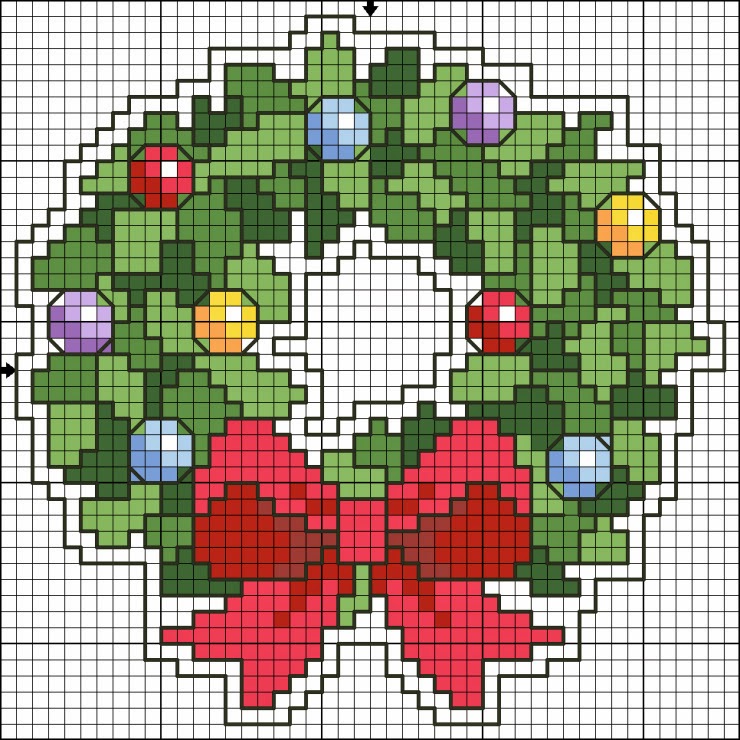 Free Printable Cross Stitch Patterns For Christmas