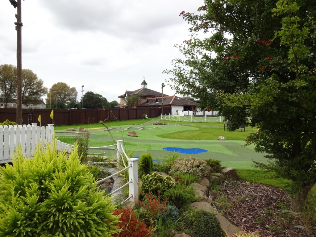 The Ham and Egger Files Minigolf at Liverpool Golf Centre