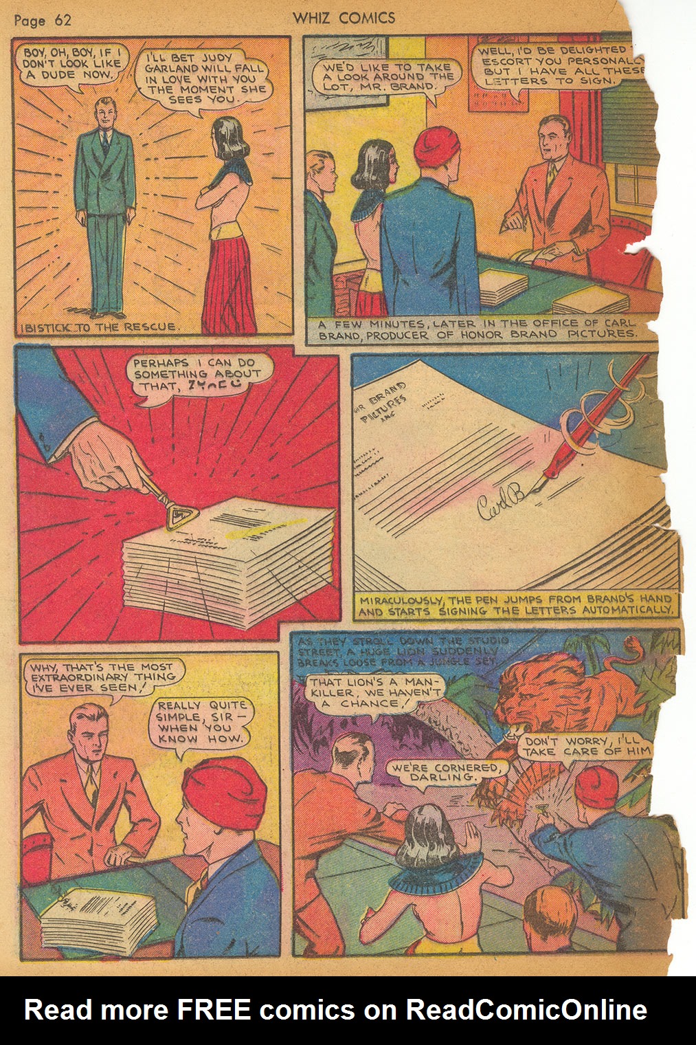 WHIZ Comics issue 7 - Page 64