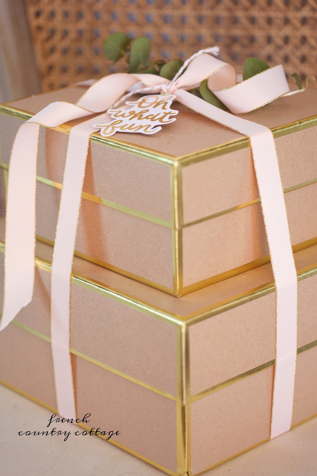 Pretty Packages ~ 5 charming gift wrap ideas - FRENCH COUNTRY COTTAGE