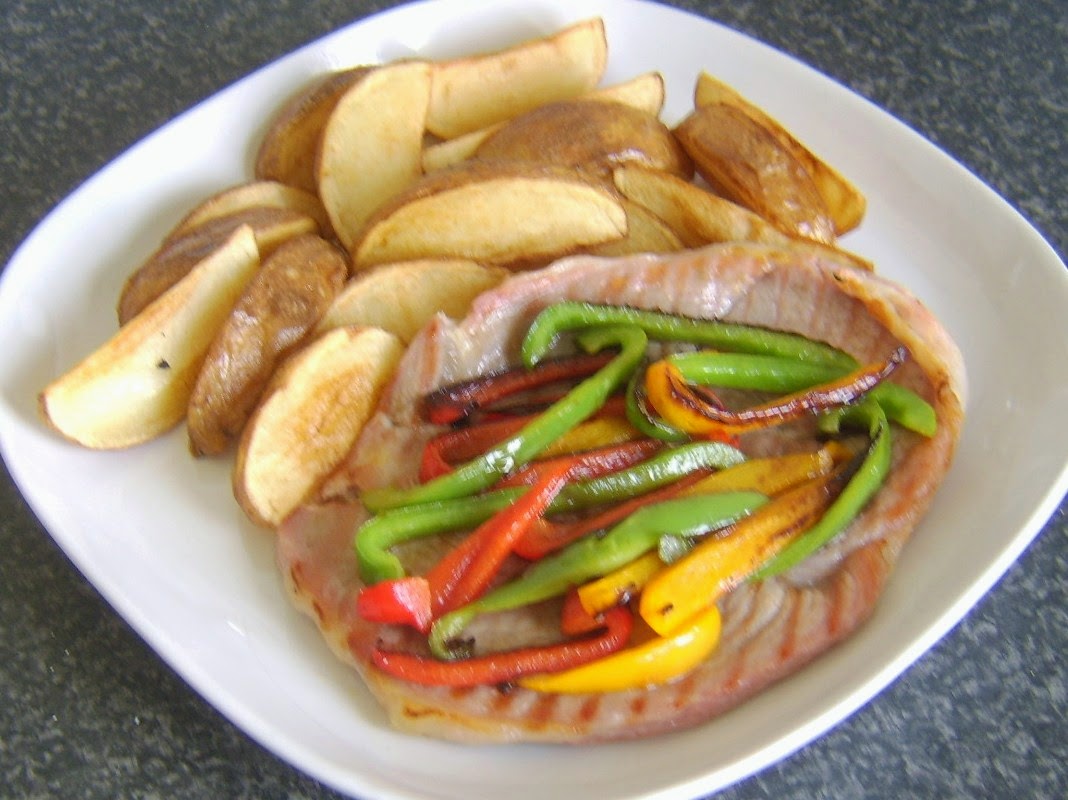 What Should I Have for Dinner Tonight? Griddled Gammon Steak with Bell