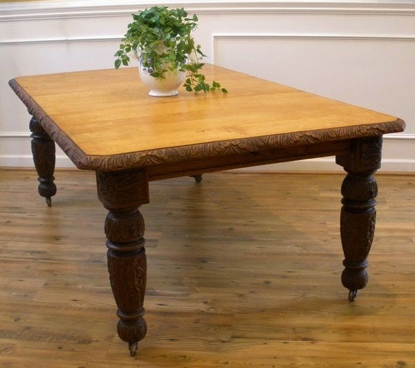 Antique oak tables for home