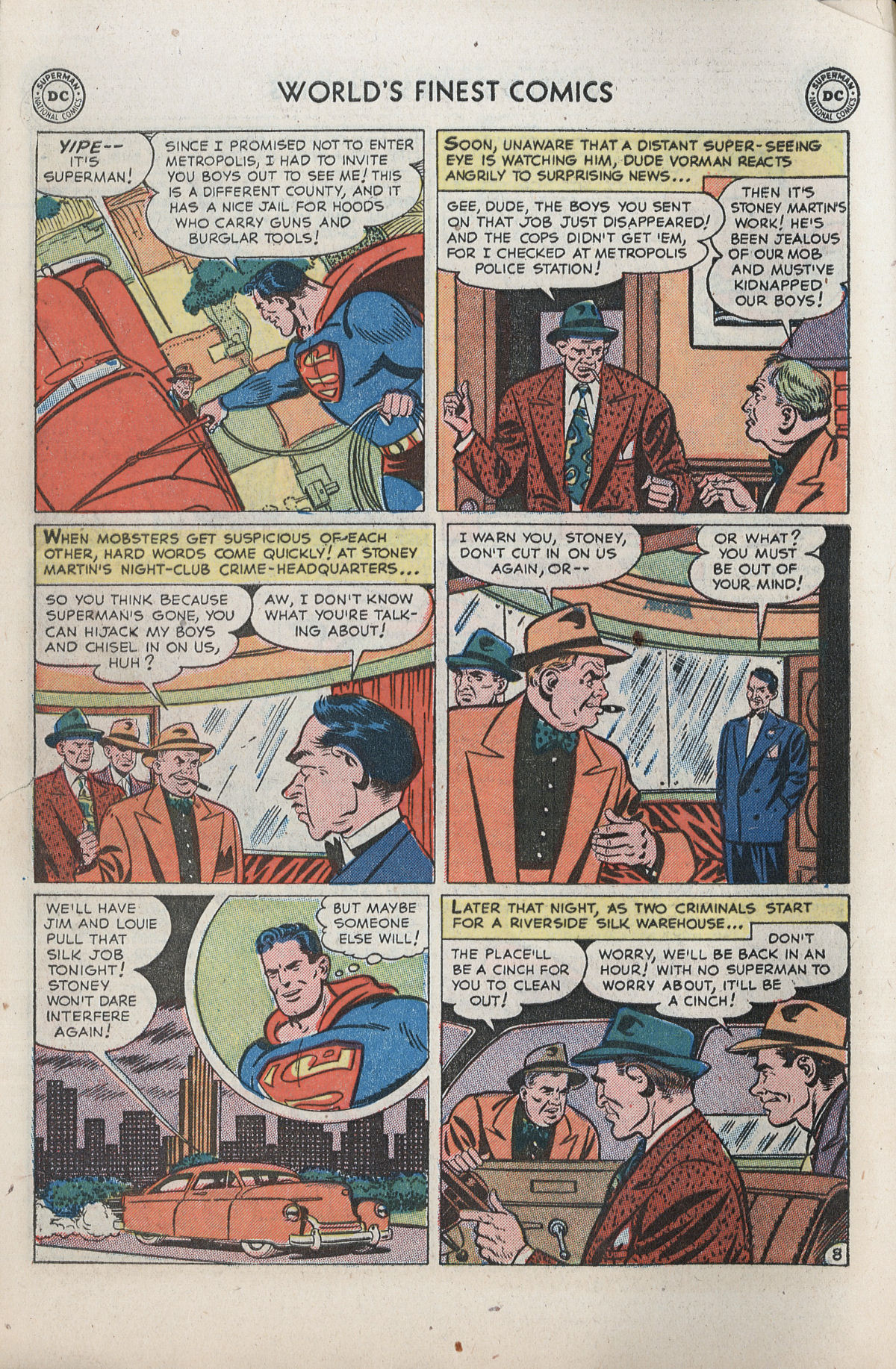 Read online World's Finest Comics comic -  Issue #55 - 9