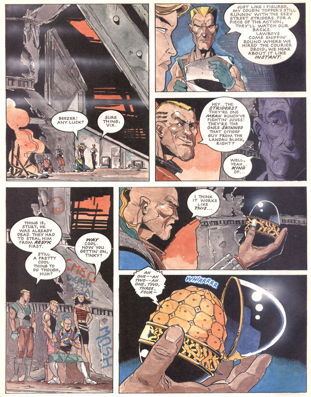 Read online Judge Dredd: The Complete Case Files comic -  Issue # TPB 16 (Part 1) - 189