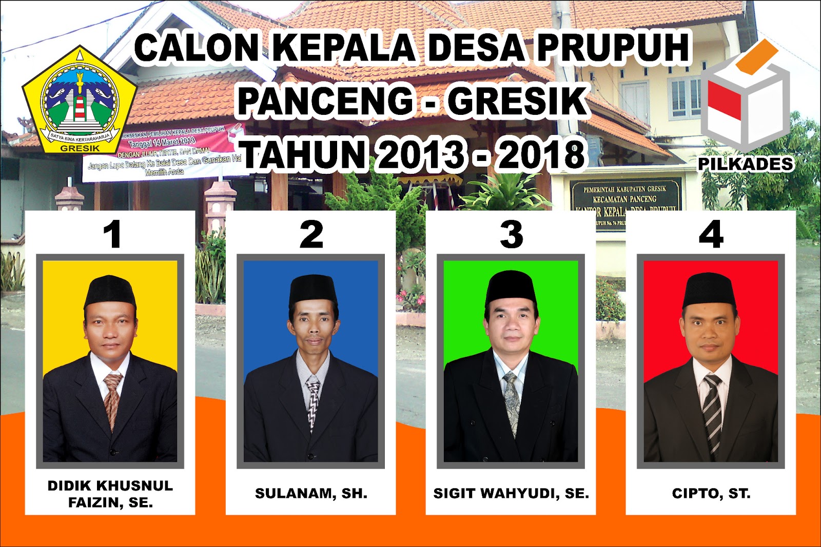 banner calon kepala desa ~ Studio Nikki SHae