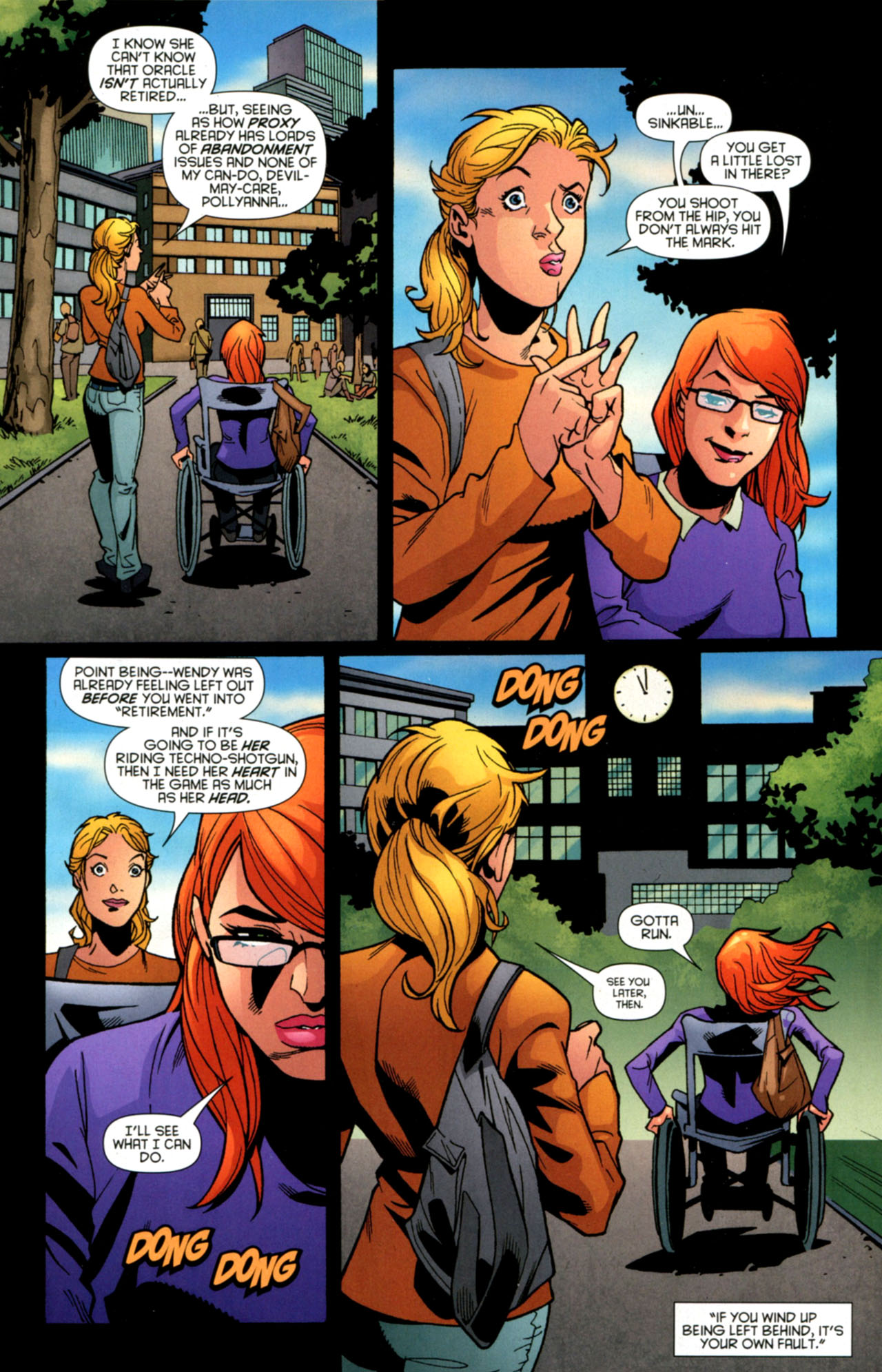 Read online Batgirl (2009) comic -  Issue #19 - 8