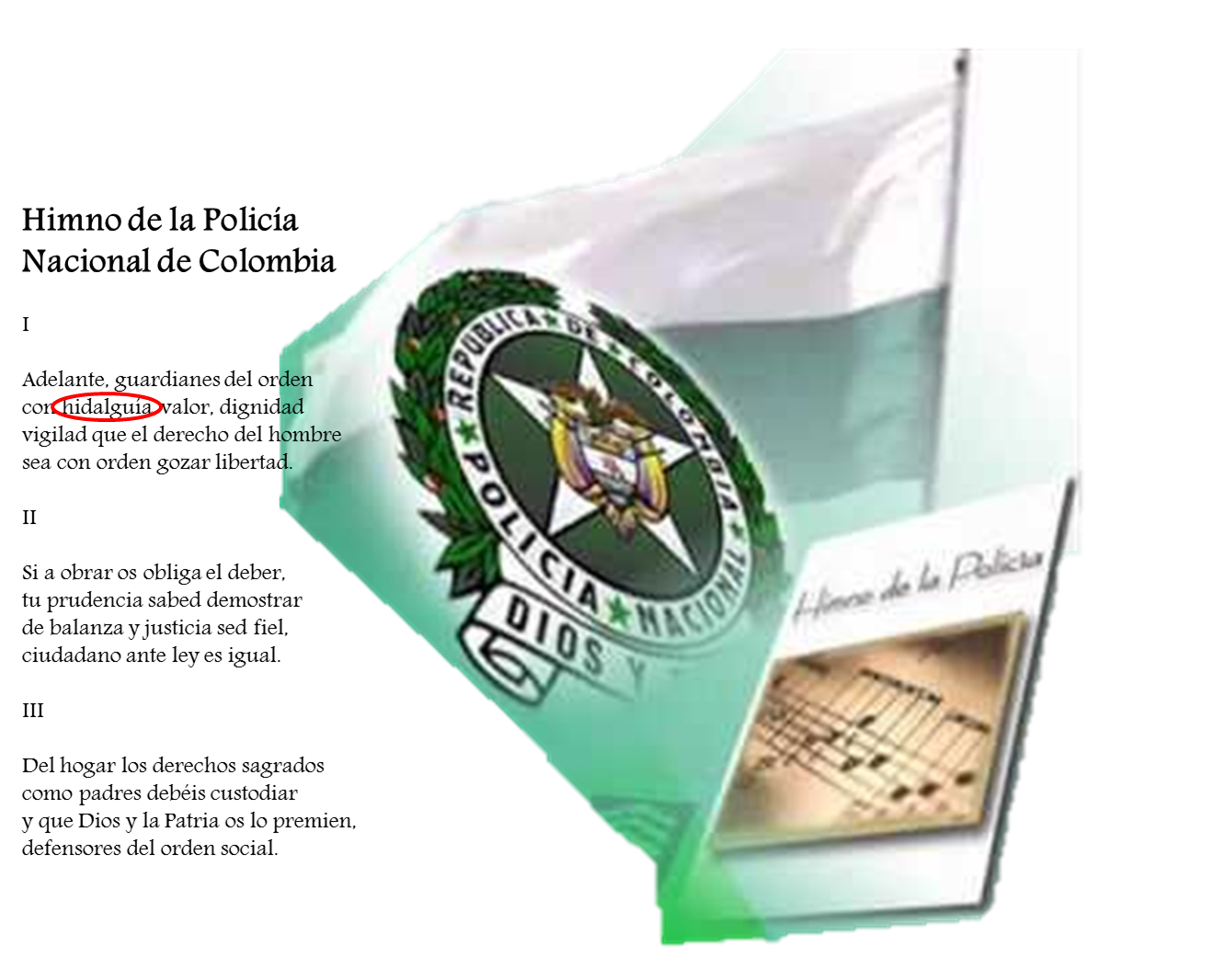 Momentos de historia de la Policía Nacional de Colombia Historia del