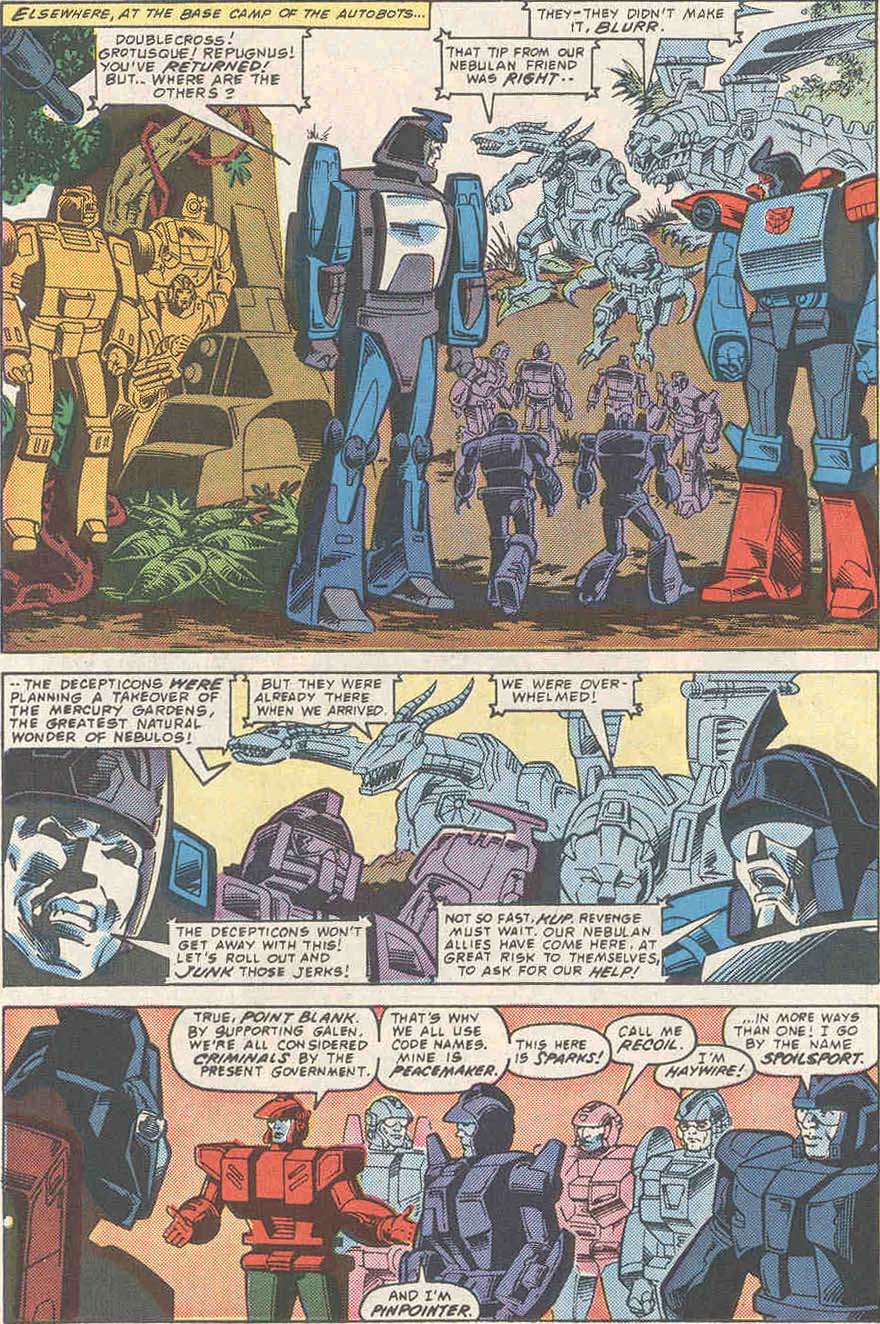 Read online The Transformers: Headmasters comic -  Issue #4 - 6