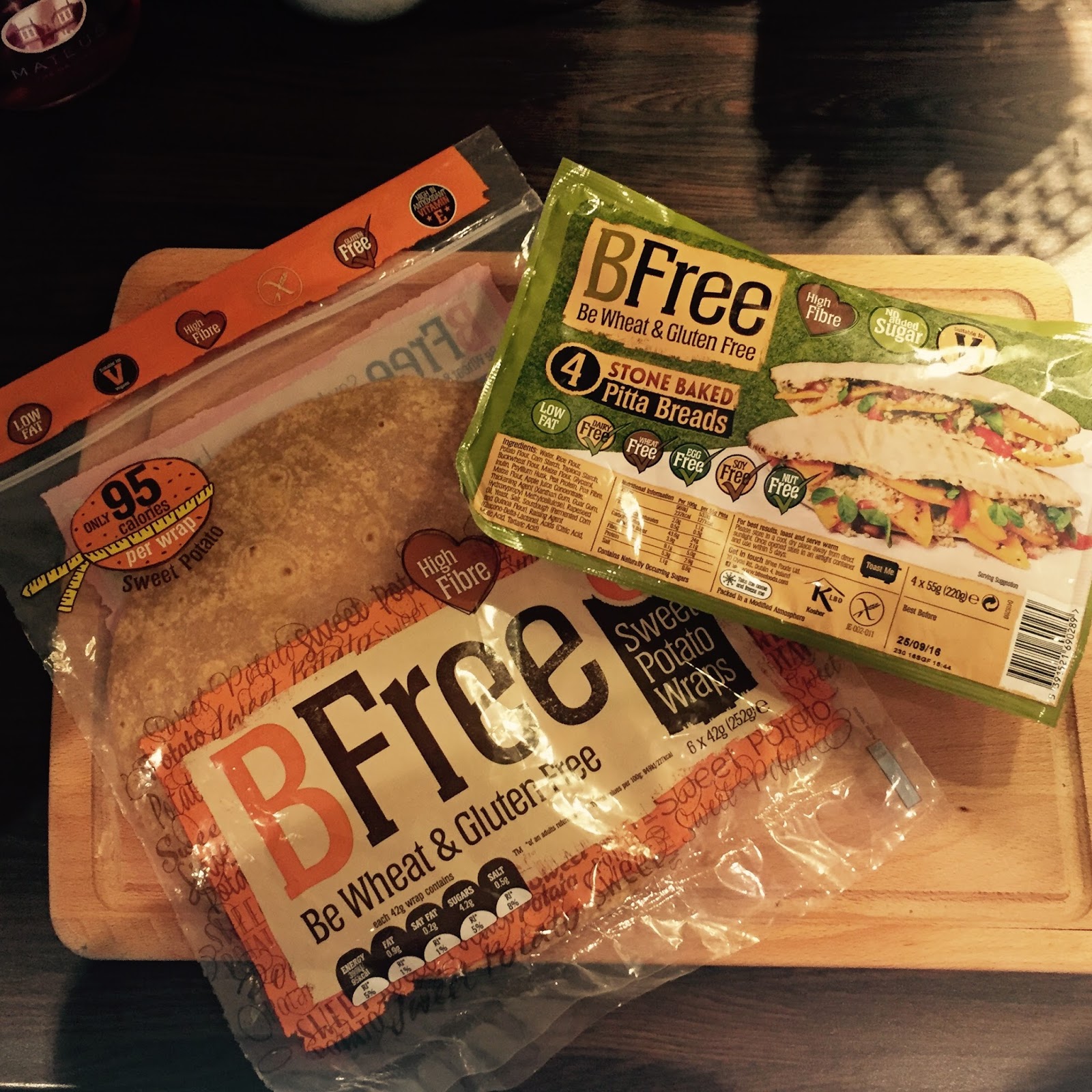 Gluten Free Rookie Review BFree Sweet Potato Wraps