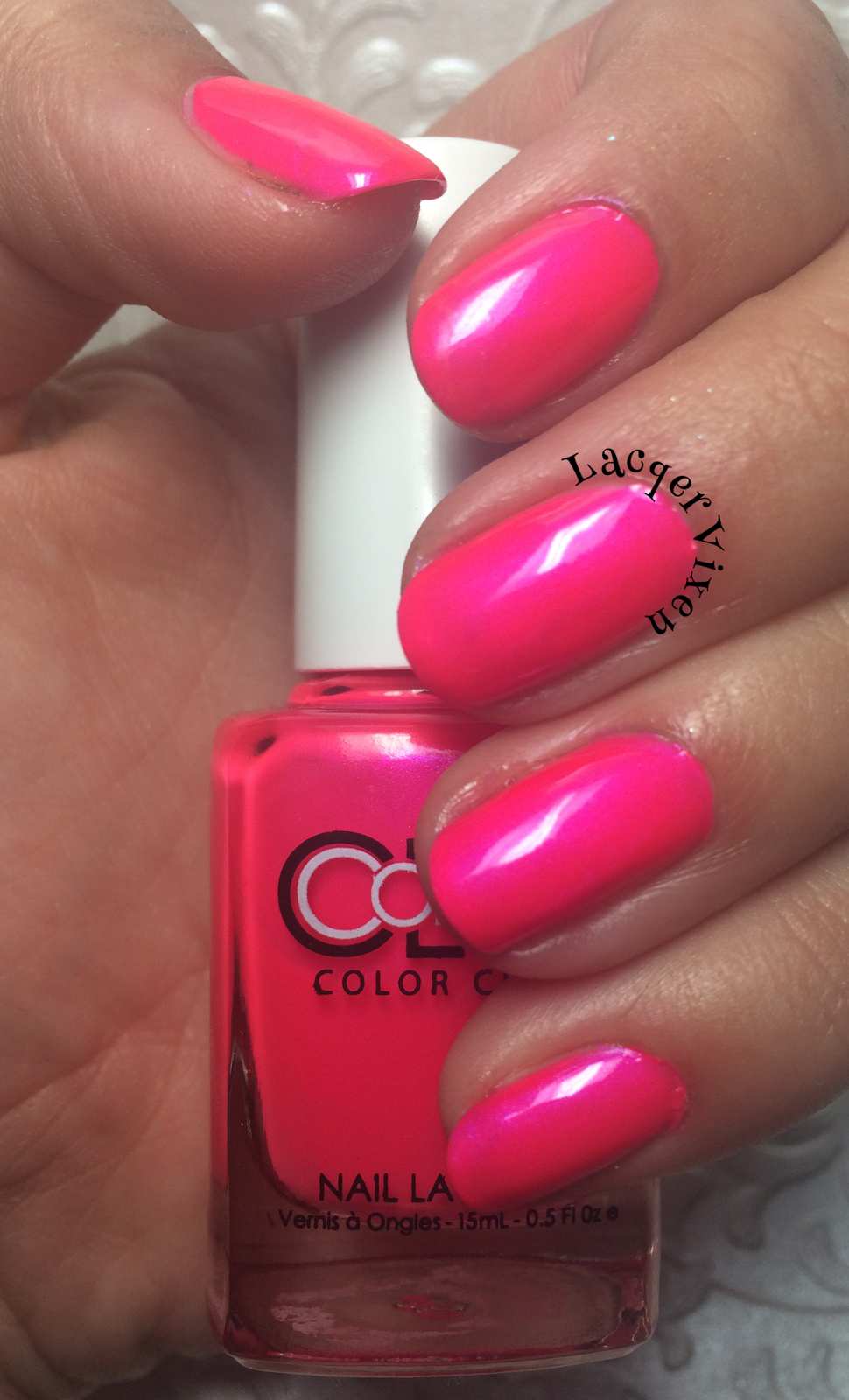 Lacquer Vixen Swatch Saturday Color Club Kapow!