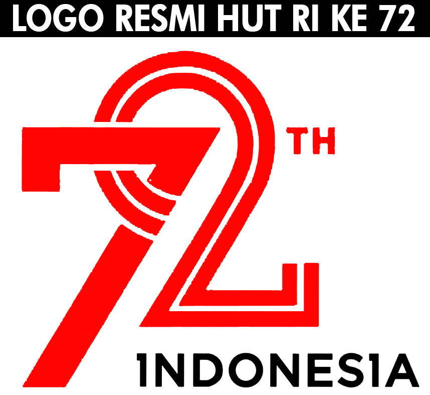 Logo Tema Resmi HUT RI ke 72 - Senkom Mitra Polri Sidoarjo 