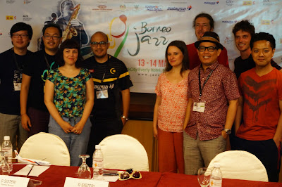 Press Conference hari pertama Borneo Jazz festival Press Conference hari pertama Borneo Jazz festival