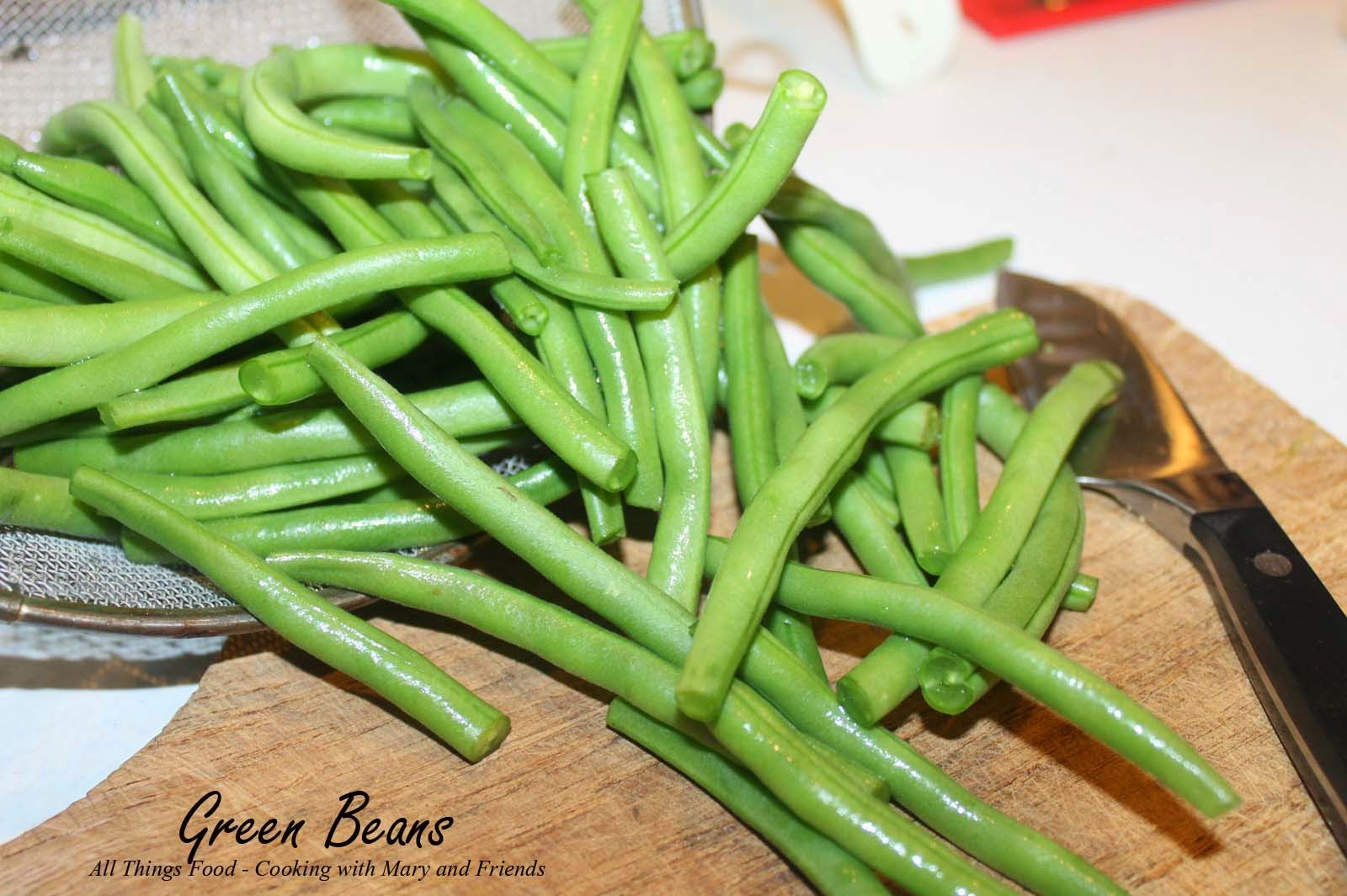 Cooking With Mary and Friends Canning Green Beans
