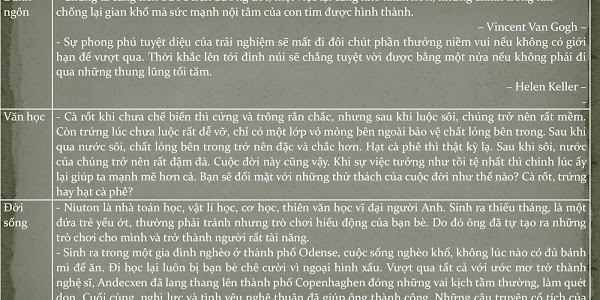 Tuyển tập dẫn chứng nghị luận xã hội phần 2 tư tưởng đạo lý