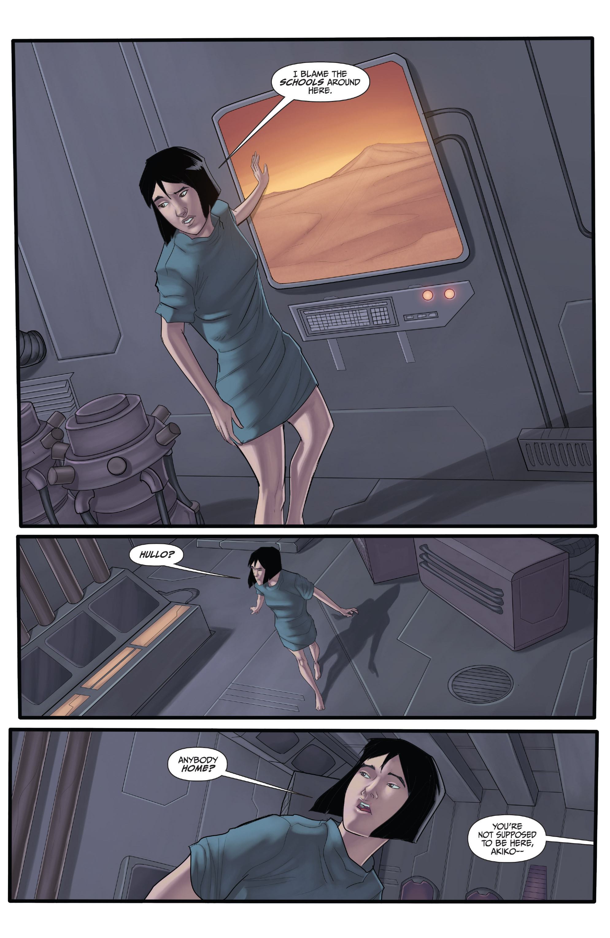 Read online Morning Glories comic -  Issue #37 - 14
