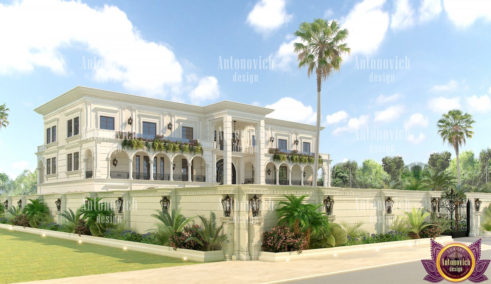 LUXURY ANTONOVICH DESIGN UAE: The house project of Katrina Antonovich